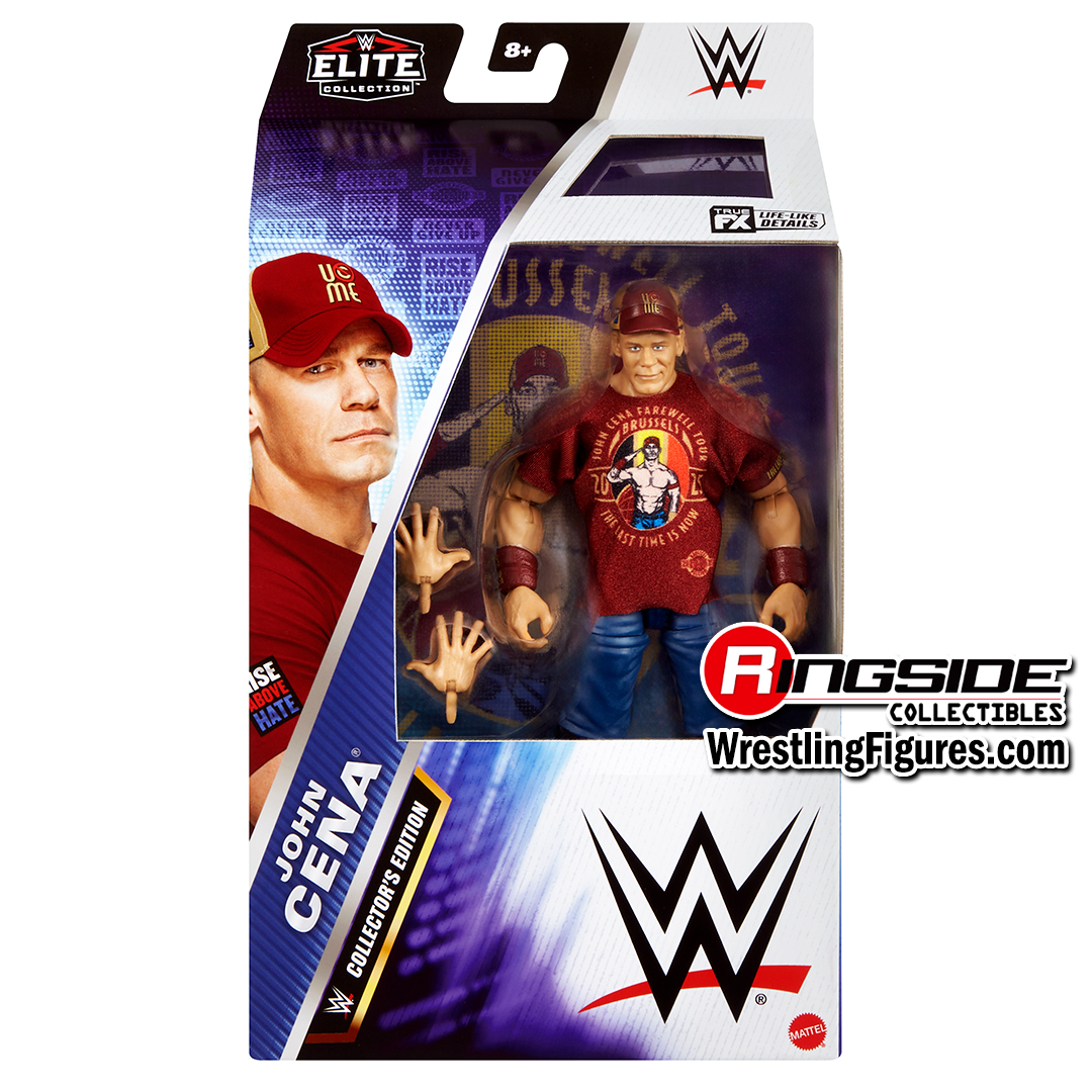 Image John Cena (Red - Brussels) - WWE Elite 120 Exclusive