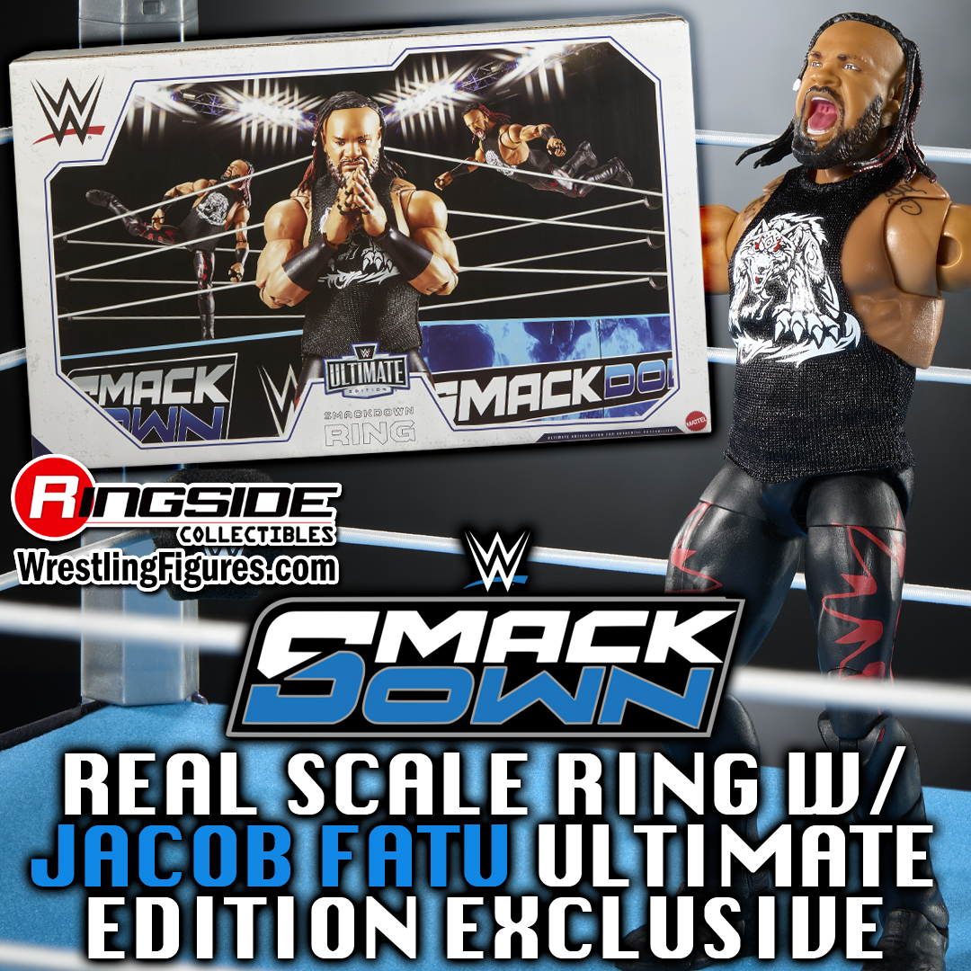 Shop WWE Smackdown Ring w/ Jacob Fatu Now