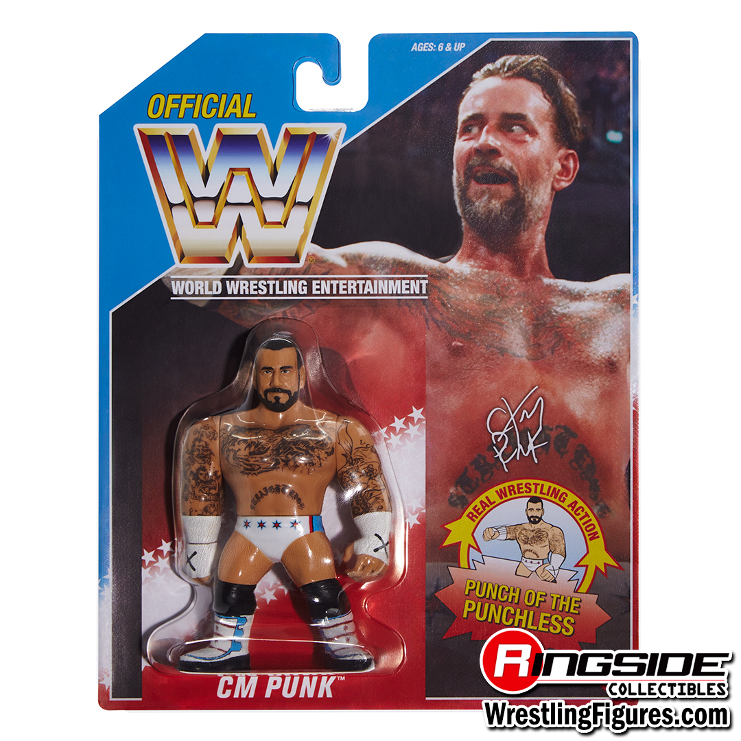 CM Punk - WWE 2026 Retros (Wave 1) Ringside Exclusive Toy