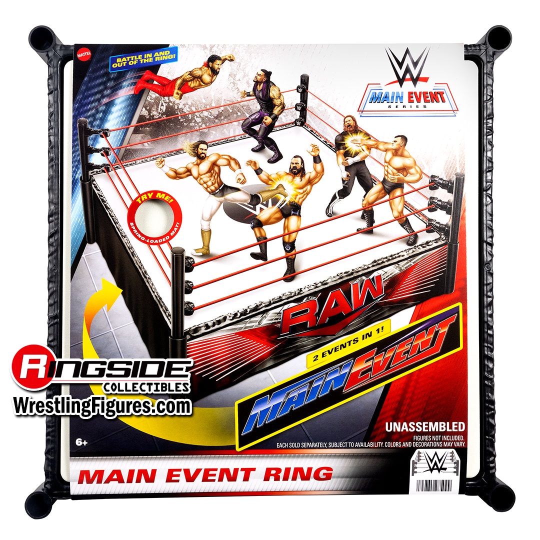 Image WWE Main Event Wrestling Ring Playset