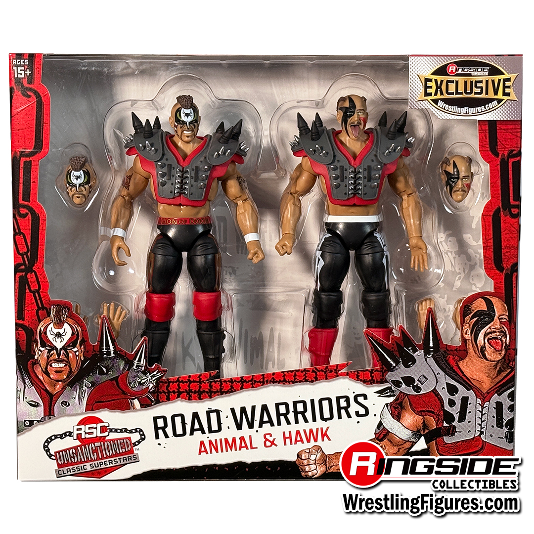 Variant Grey) Road Warriors (Hawk & Animal) - RSC Unsanctioned