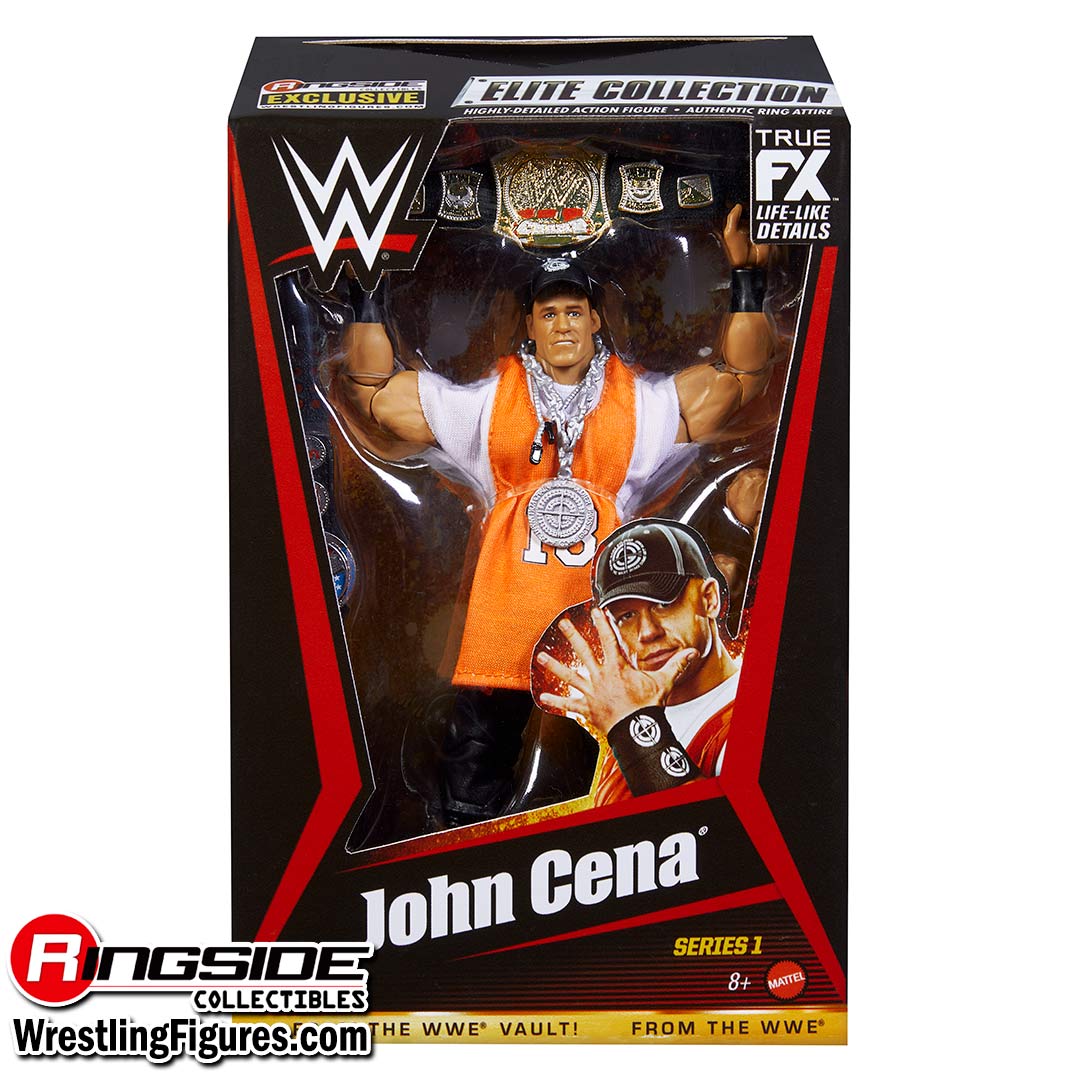 Image John Cena (2 Spinner Belts) - (Best of Series 1) WWE From the Vault Ringside Exclusive